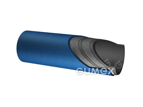 ALFAJET 400 2SN, 10/16,7mm, 400bar, SBR/SBR, 2x Stahlsaite, -40°C/+155°C, blau, 